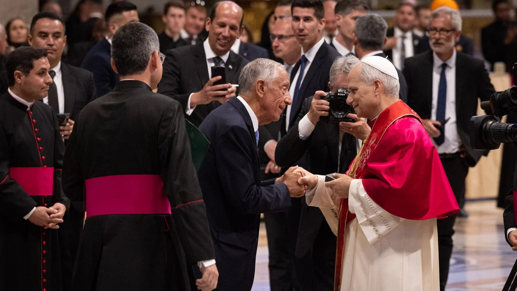 Marcelo E Papa Leão Xiv