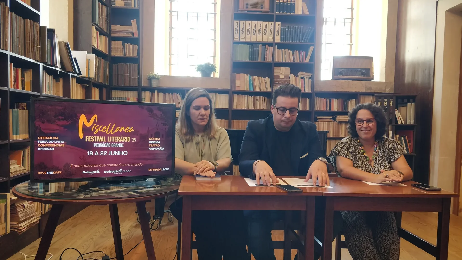P10 Apresentação Festival Literário Pedrógão Grande 2025 Dr