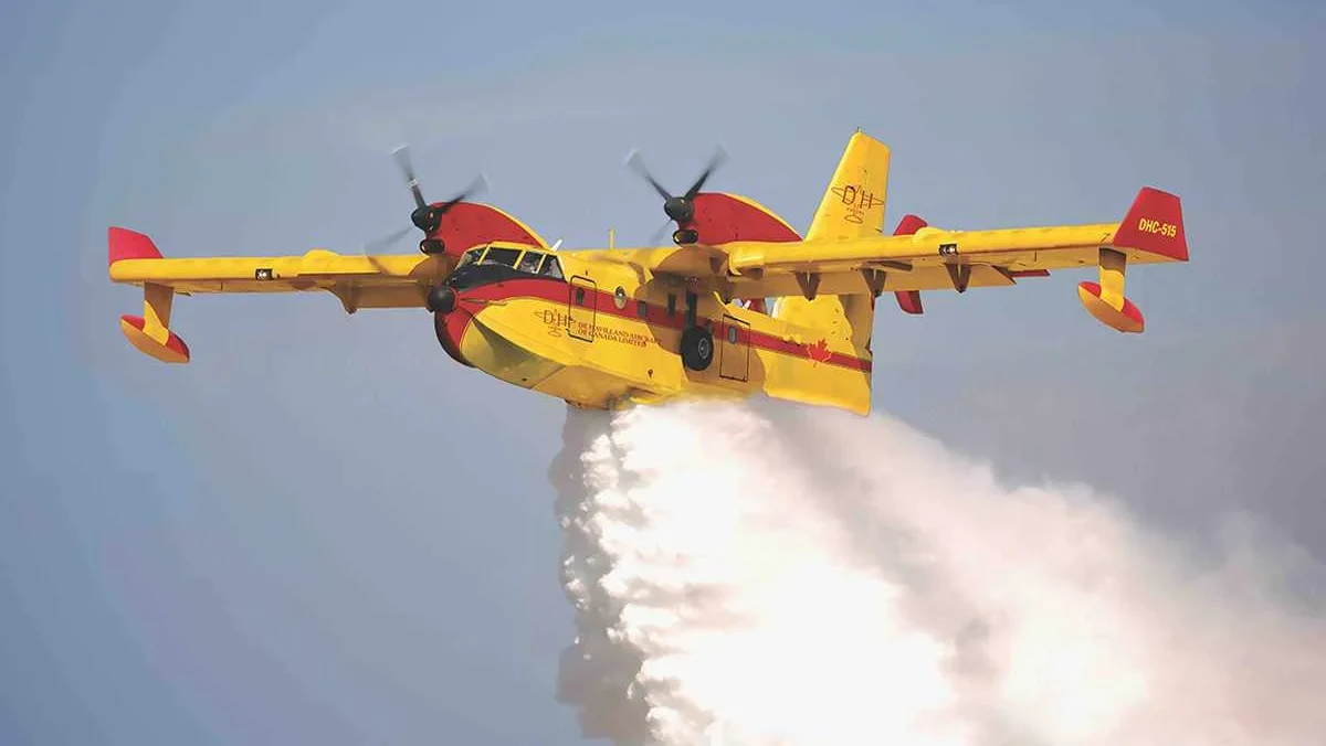 Avião Incend