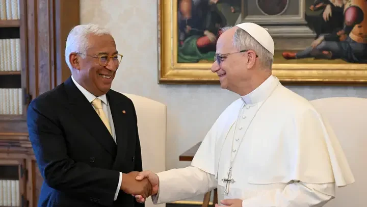 Papa Leão Xiv Recebe António Costa Reuters