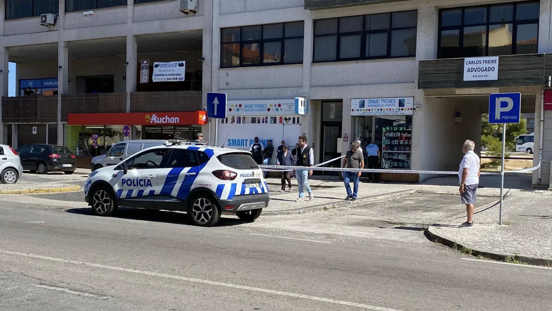 P20 Disparos Na Marinha Grande