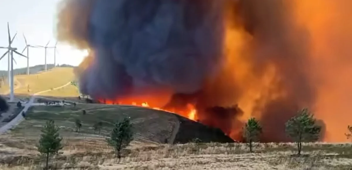 Incendio Candal Lousa 