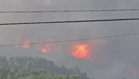 Incêndio Na Serra Do Alvão