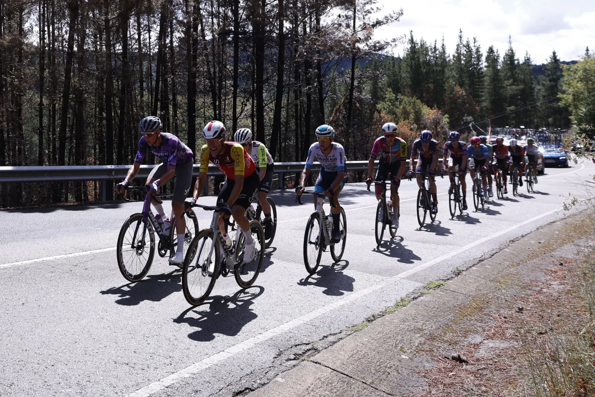 Ciclistas Vuelta