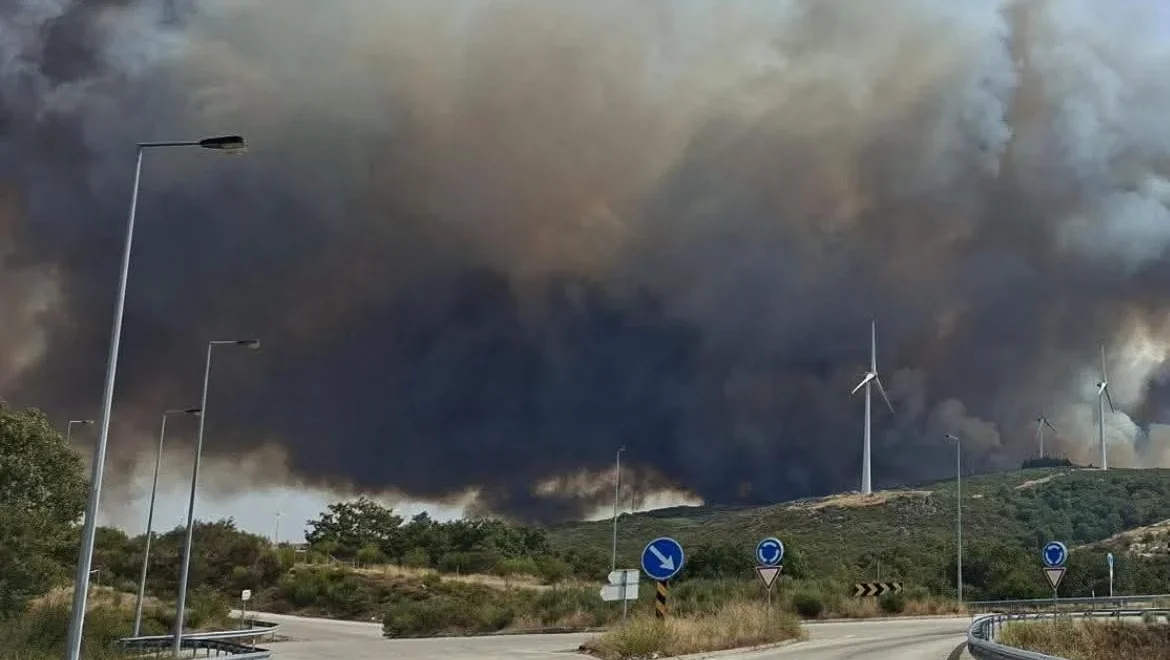 Incendio Castro Daire Meteo