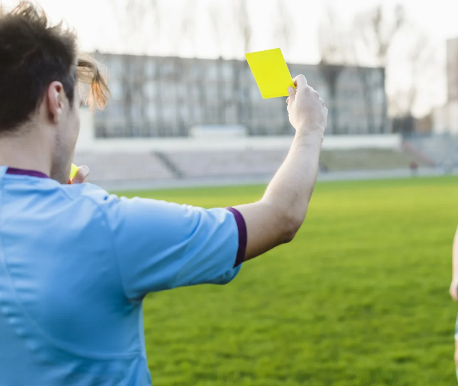 Cartão Amarelo Arbitro