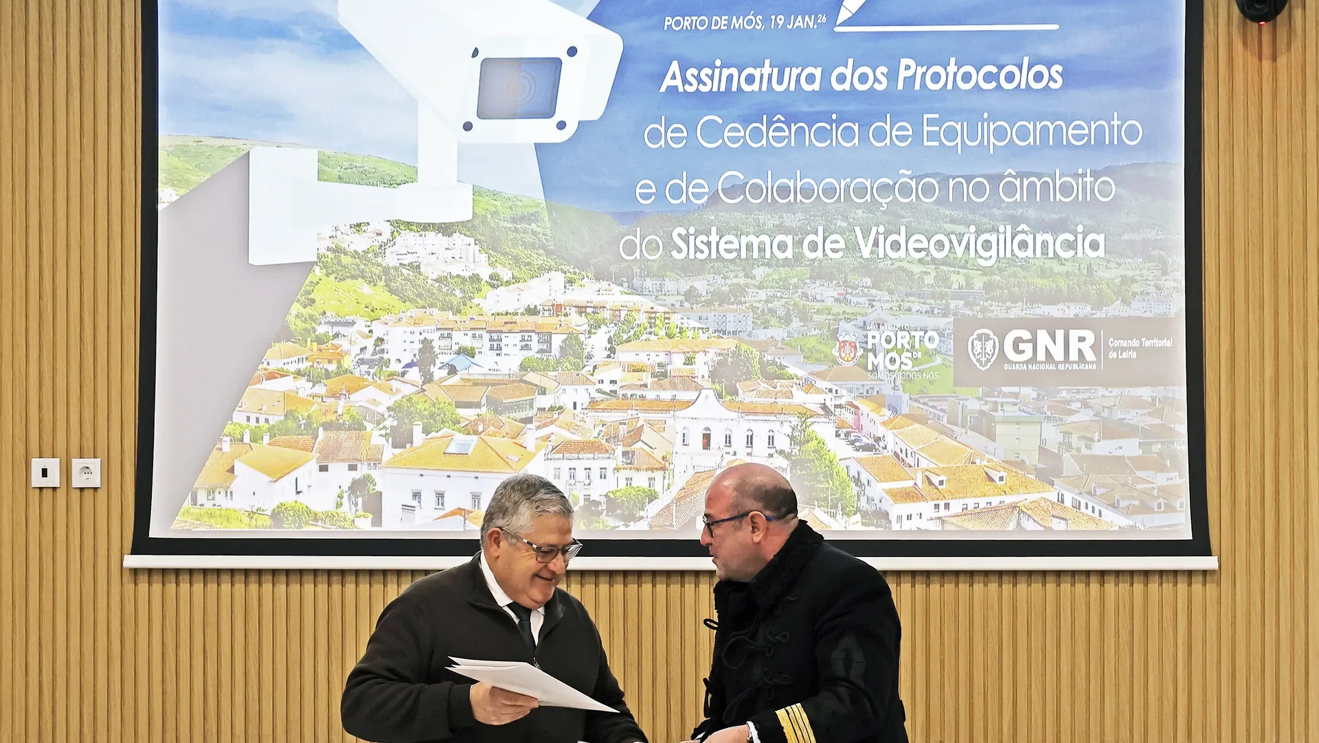 Assintaura Do Protocolo Gnr Porto De M