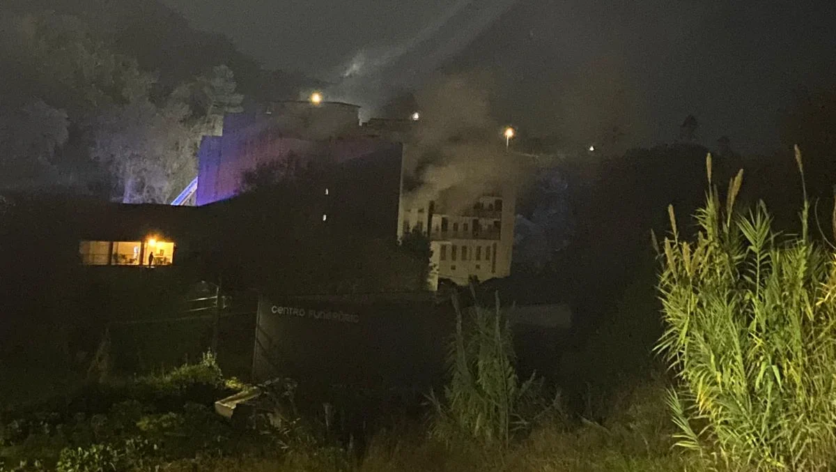 Incendio Predio Alcobaça
