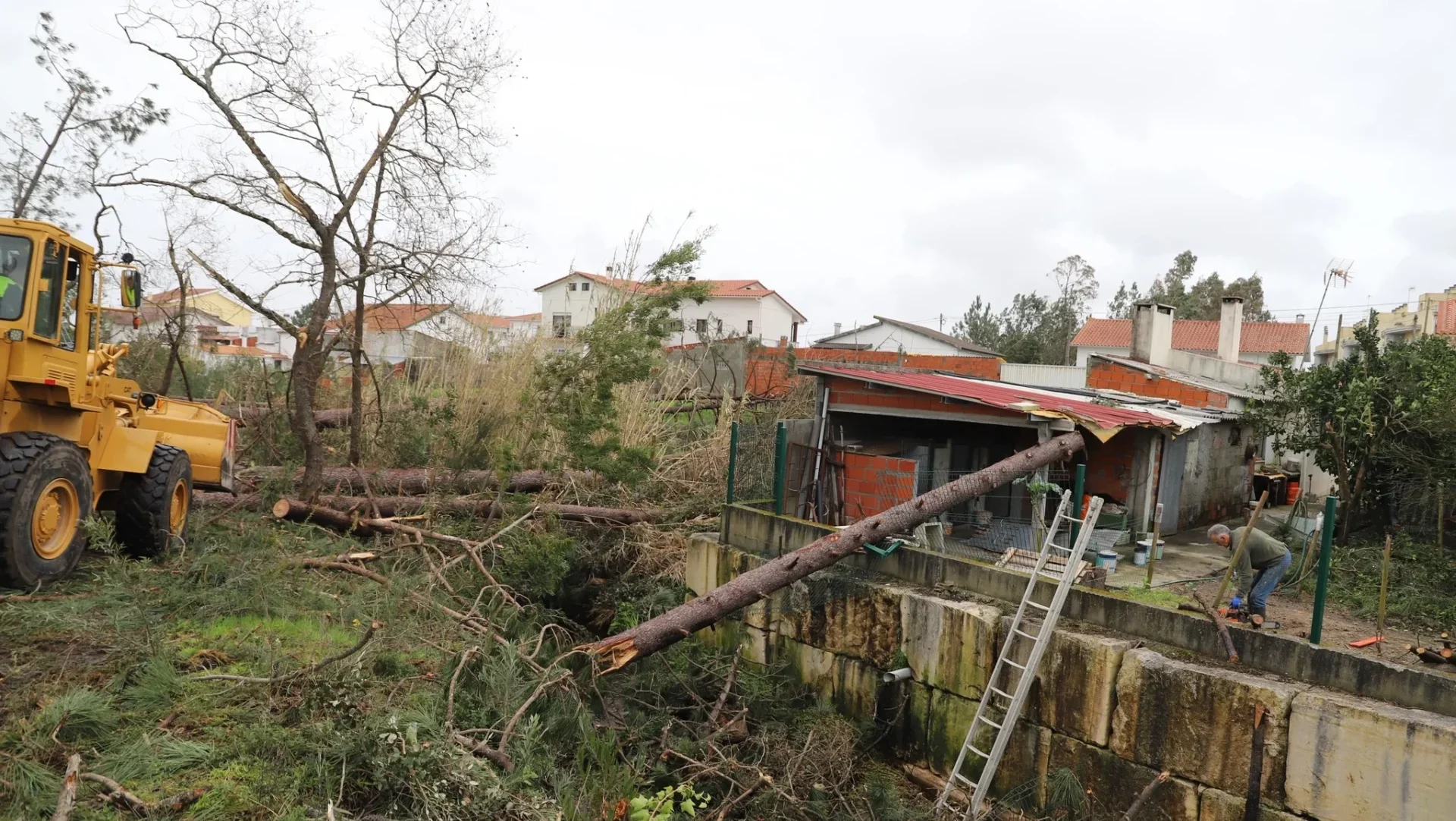 Marinha Grande Mau Tempo