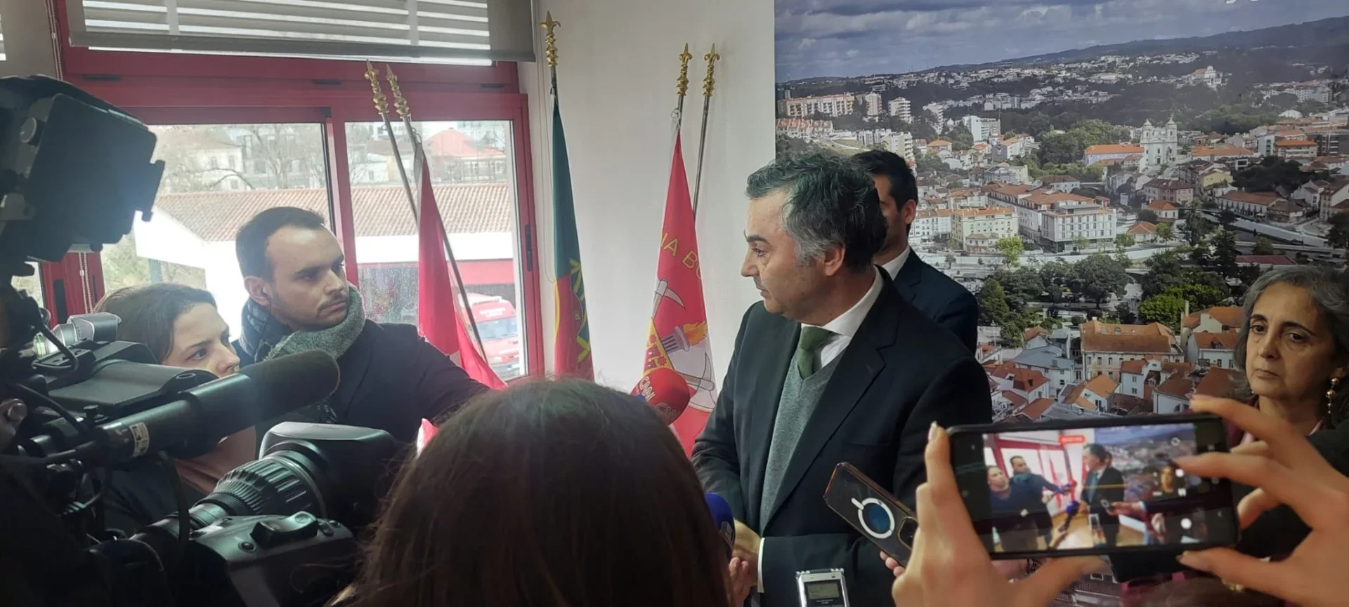 Ministro Da Educação Em Leiria