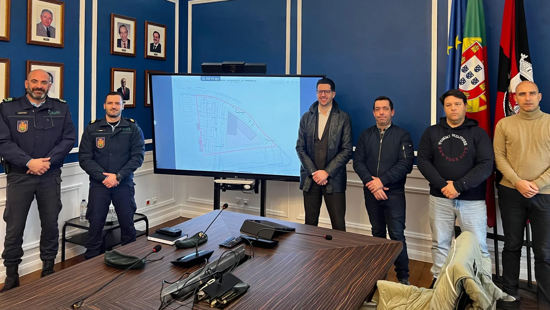 P14 Reuniao Projeto Execucao Novo Posto Territorial Gnr