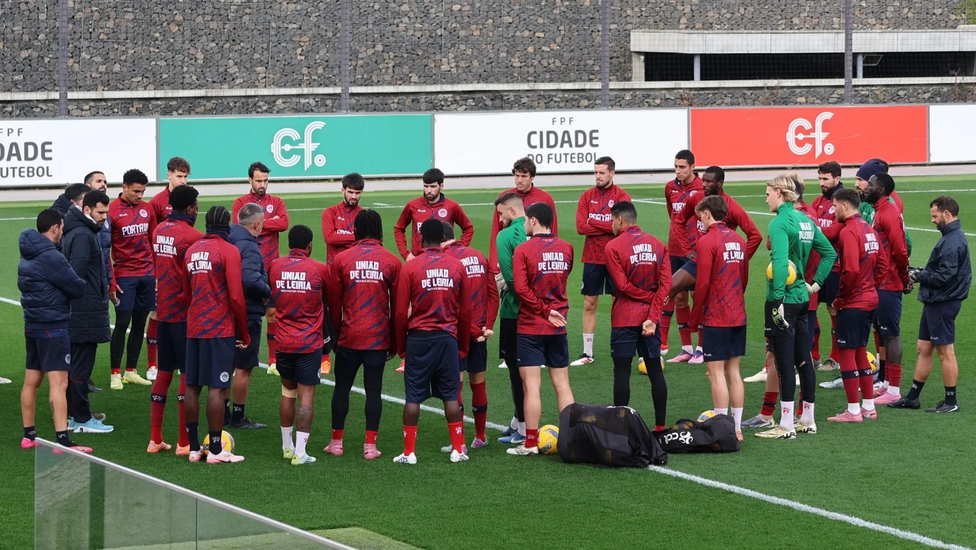 Uniao De Leiria Equipa A Treinar