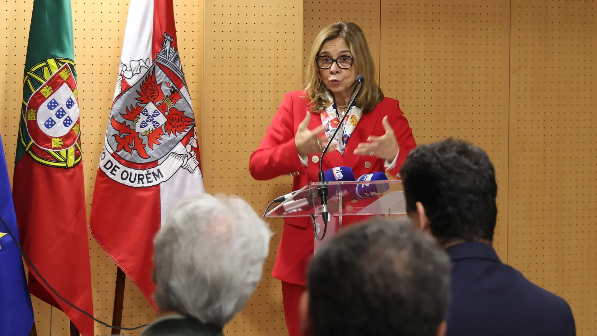 Ministra da Saúde em Fátima