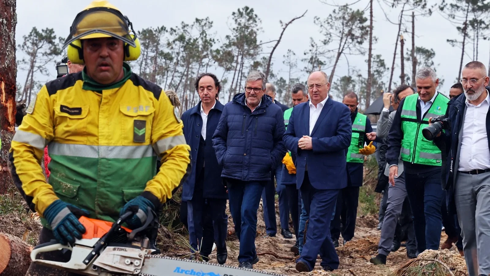 Ministro Da Agricultura Visita S Pedro De Moel