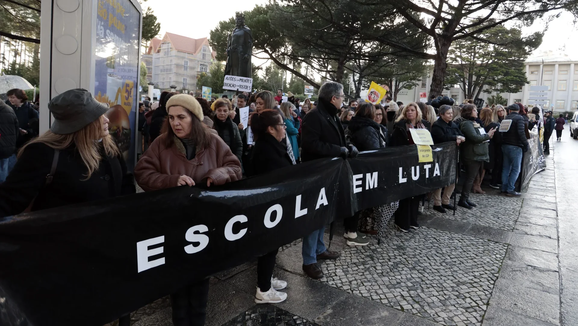 Professores Manifestação