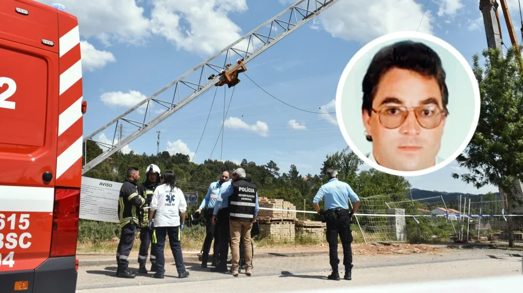 Acidente Com Grua Homem Ourém