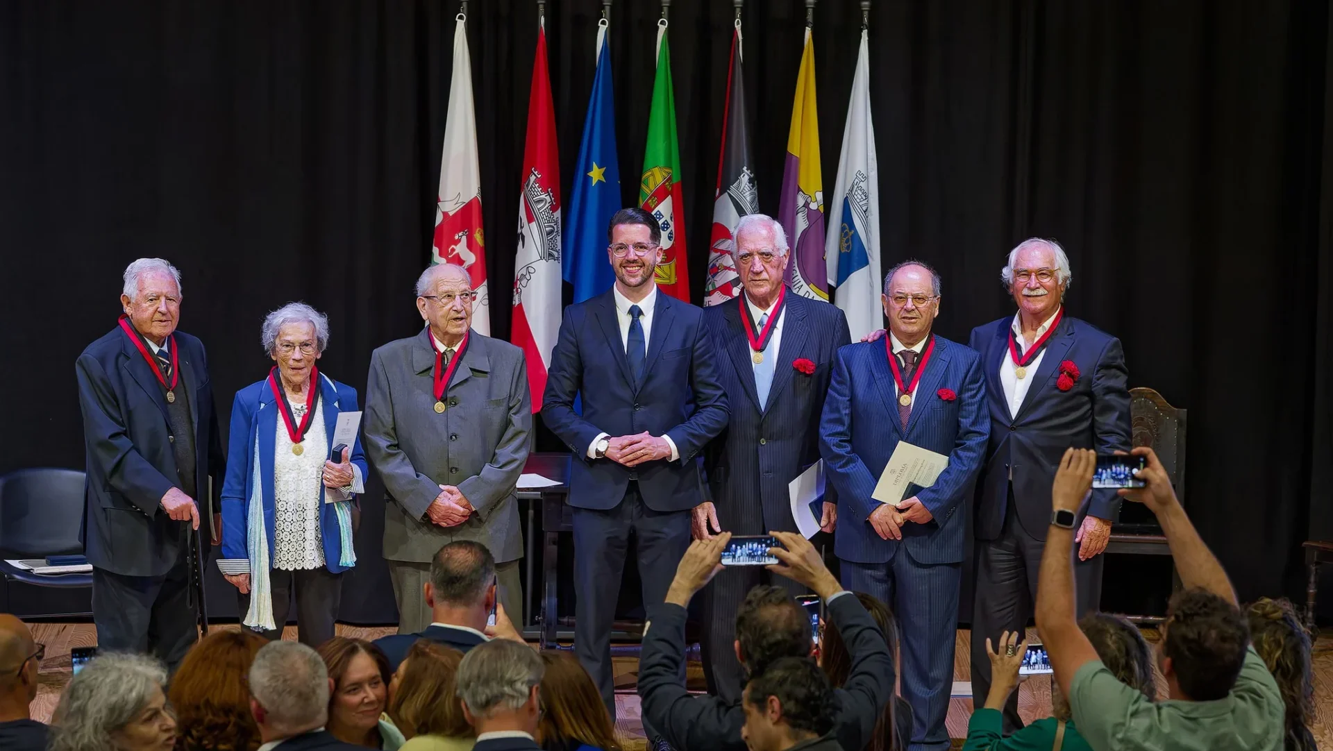 Cerimonia Atribuicao Medalhas Ouro Peniche