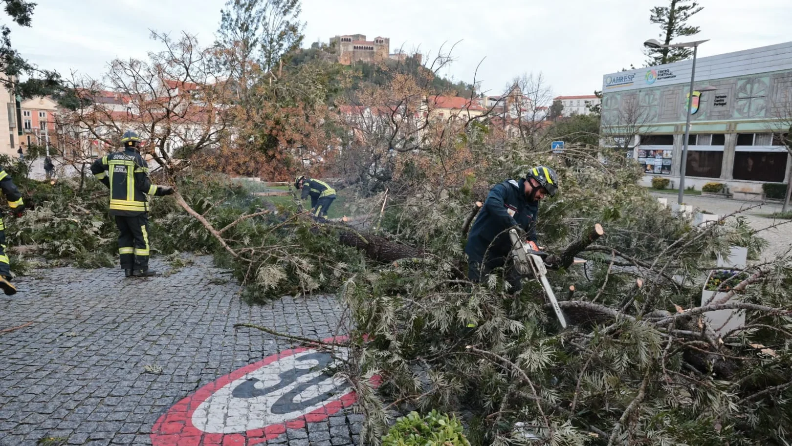 Leiria Destruída Pelo Mau Tempo 36