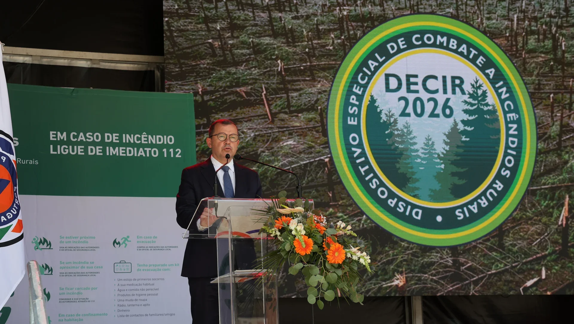 Rui Rocha Secretário De Estado Proteção Civil Apresentação Decir2026 Lfc 6