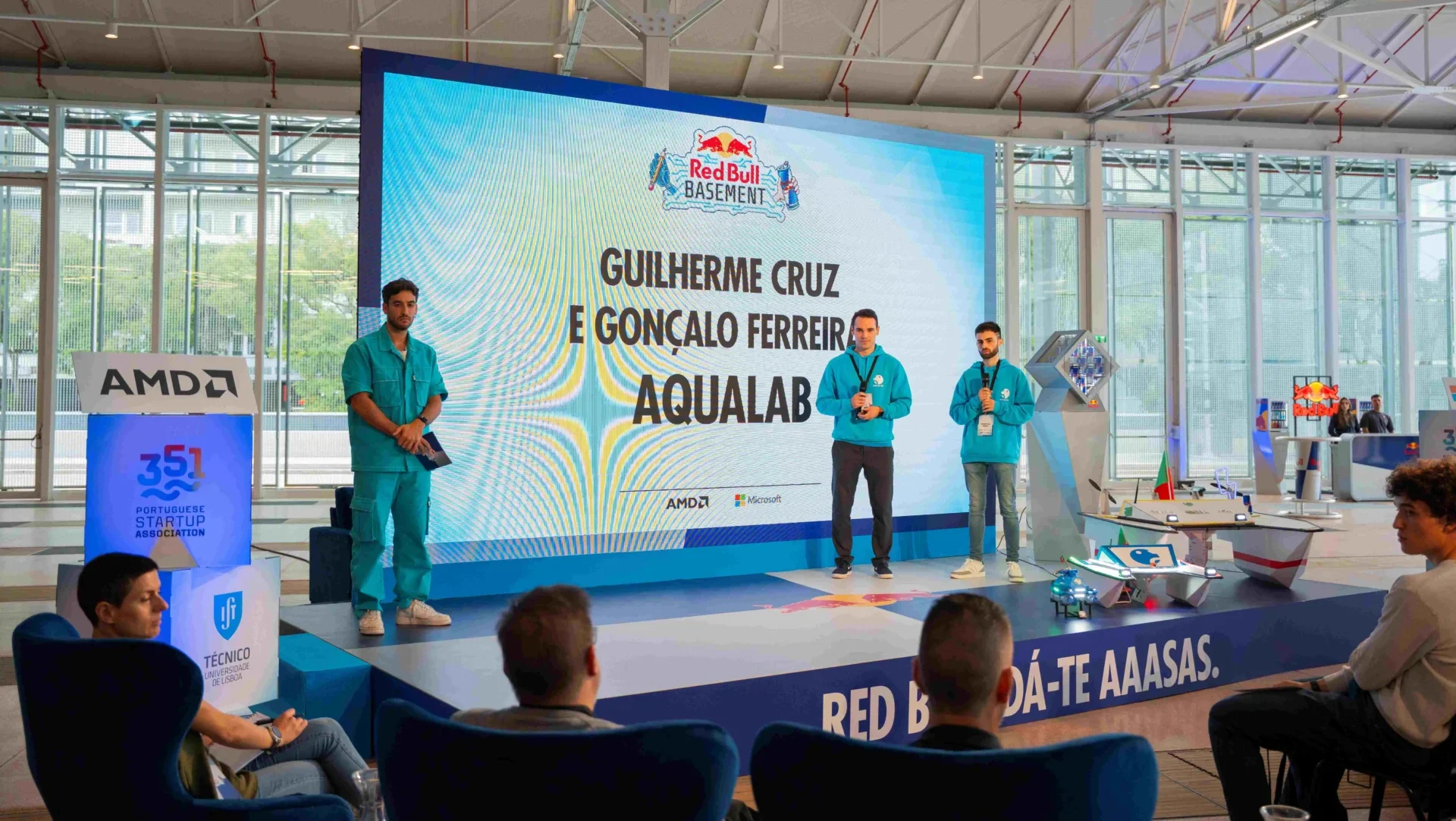 Apresentação Aqualab Red Bull Basement Portugal 2026 Ipl