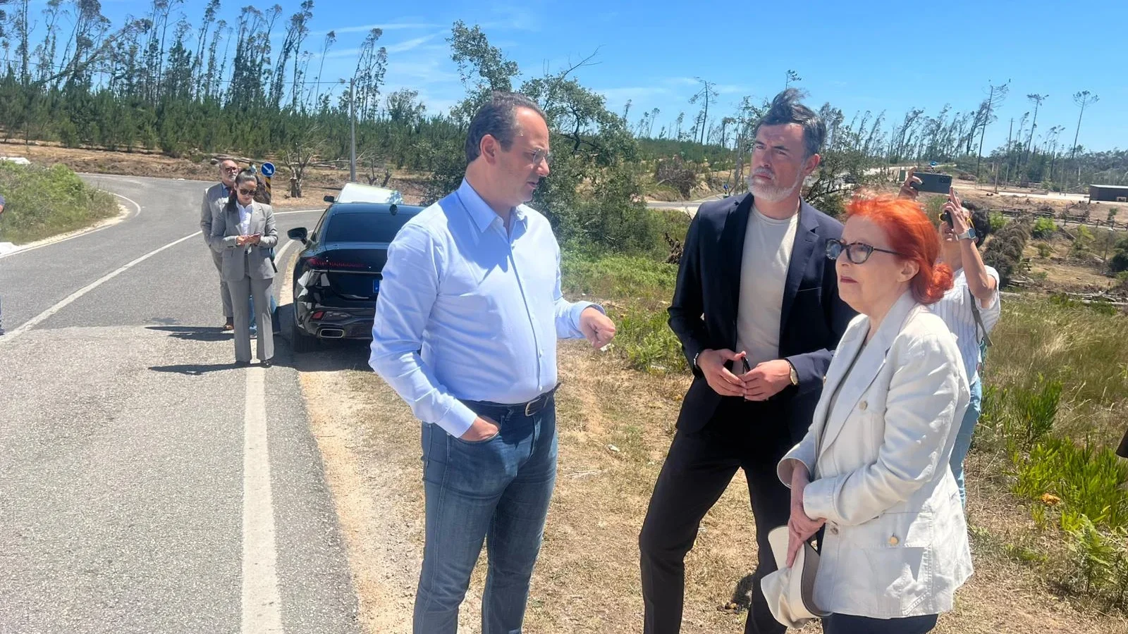 Ministra Ambiente Em Leiria Com Presidente