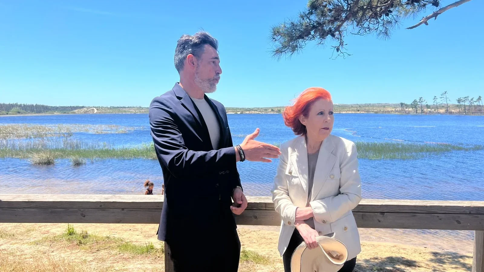 Ministra Do Ambiente Visita Lagoa Da Ervedeira