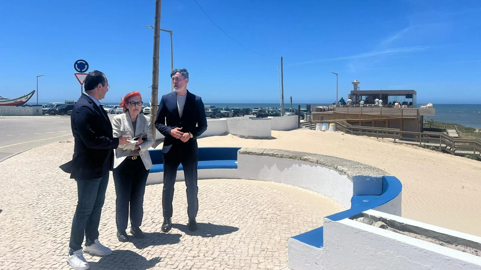 Ministra Visita Praia Do Pedrógão