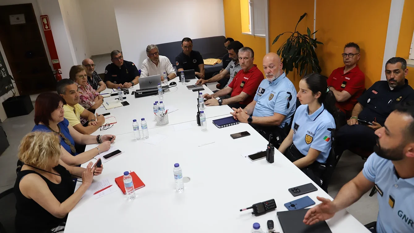 P9 Reunião Proteção Civil Marinha Grande Cmmg