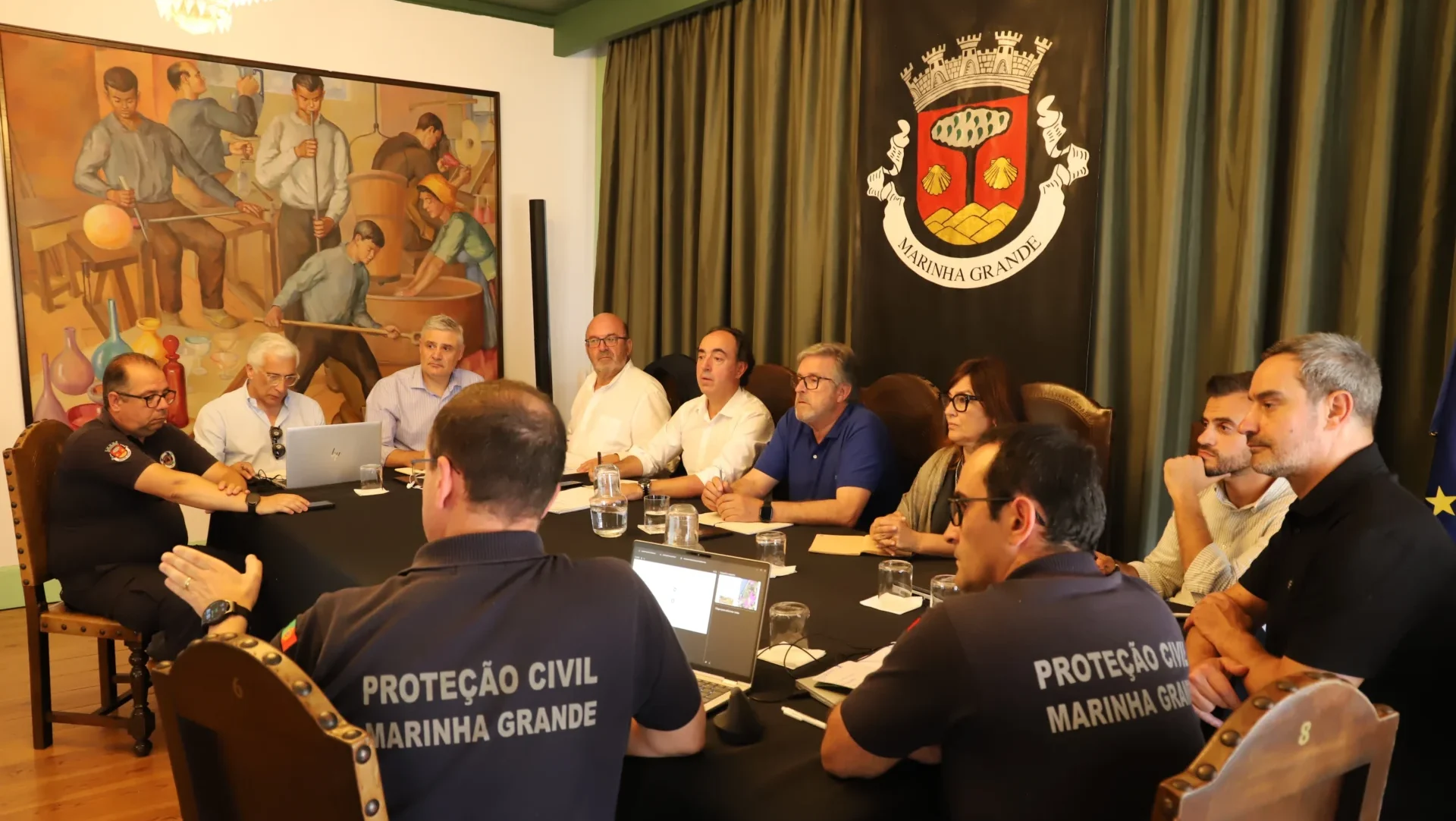 P9 Reunião Secretário Estado Florestas Marinha Grande Cmmg