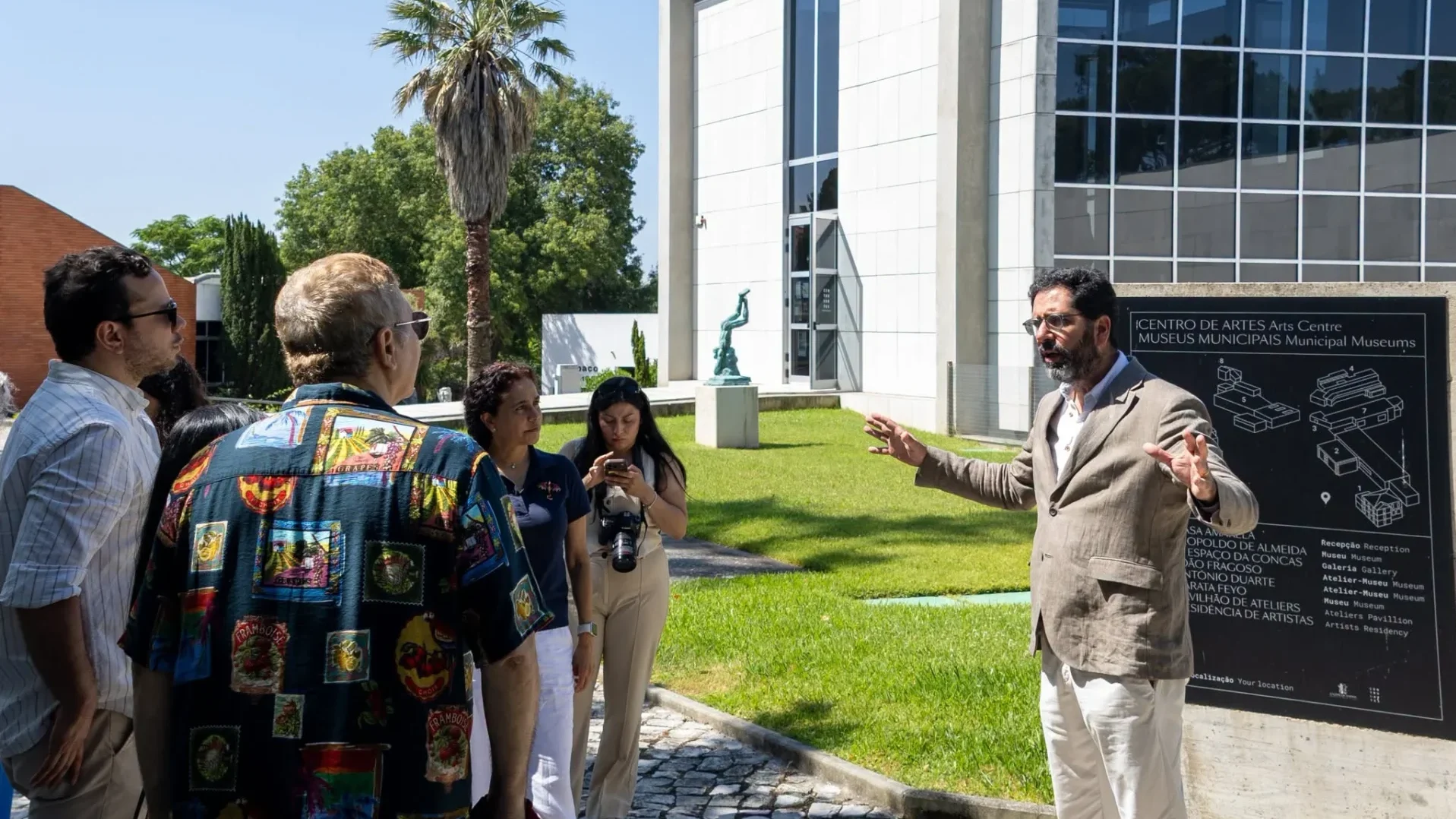 P14 Visita Colômbia às Caldas Da Rainha Cmcr