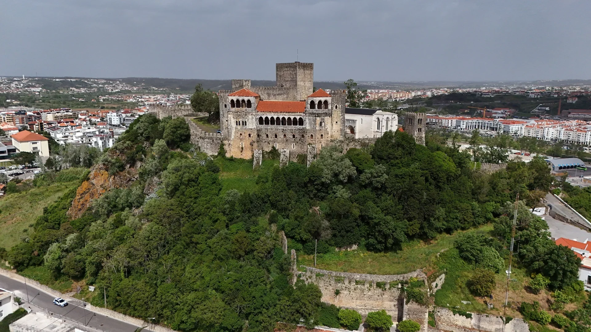 P4 Leiria Cidade Vista Aerea Lfc