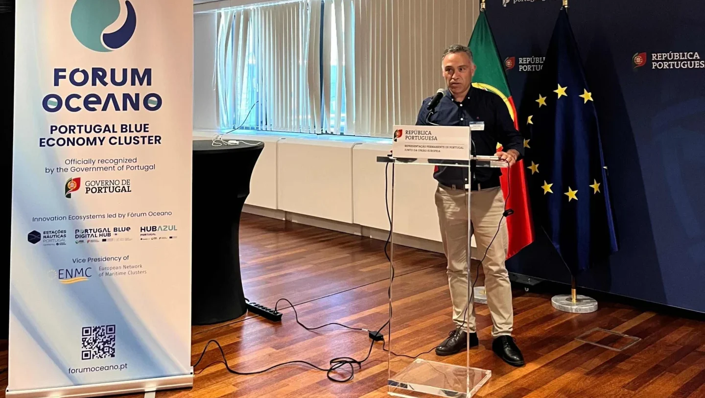 Sérgio Leandro Estm Encontro Hub Azul Portugal Em Bruxelas
